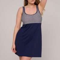 KALBA Water Blue badmode kort jurkje