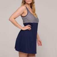 KALBA Water Blue badmode kort jurkje