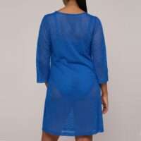 ASWAN Delphinium Cheer Blue badmode caftan