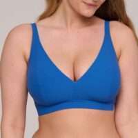 ASWAN Delphinium Cheer Blue triangel bikinitop