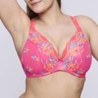 CALA LUNA Blogger Pink plunge bh halve mousse cups