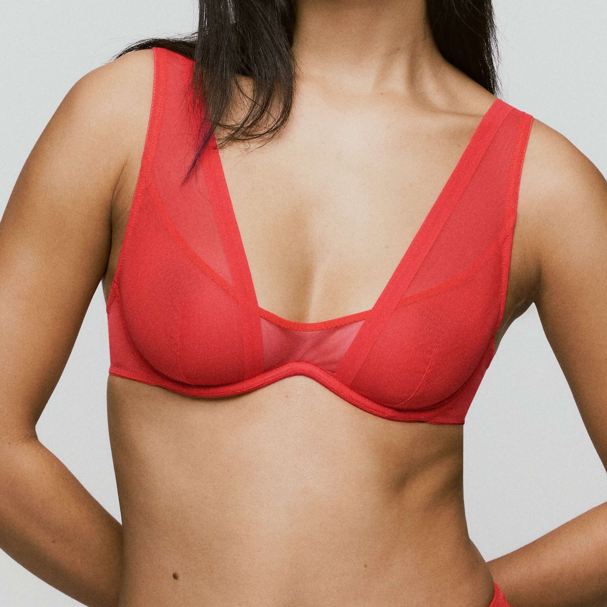 CHALMERS Hot Lava bralette flexi wire