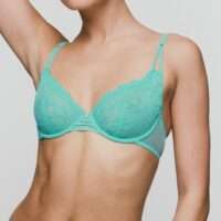 AMELIA Ocean Green plunge bh