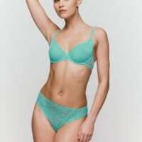 AMELIA Ocean Green plunge bh