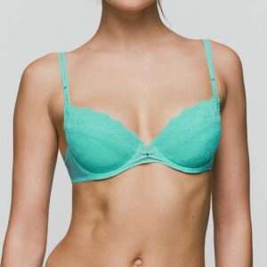 AMELIA Ocean Green push-up bh uitneembare pads