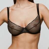 CHAIKA Zwart plunge bh