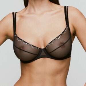 CHAIKA Zwart plunge bh