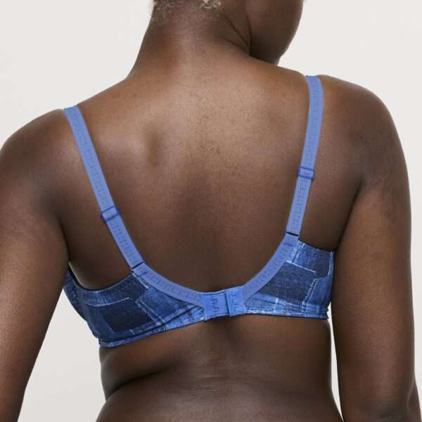 MAUNA Twill Blue volle cup bh