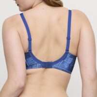 MAUNA Twill Blue voorgevormde bh - hartvorm