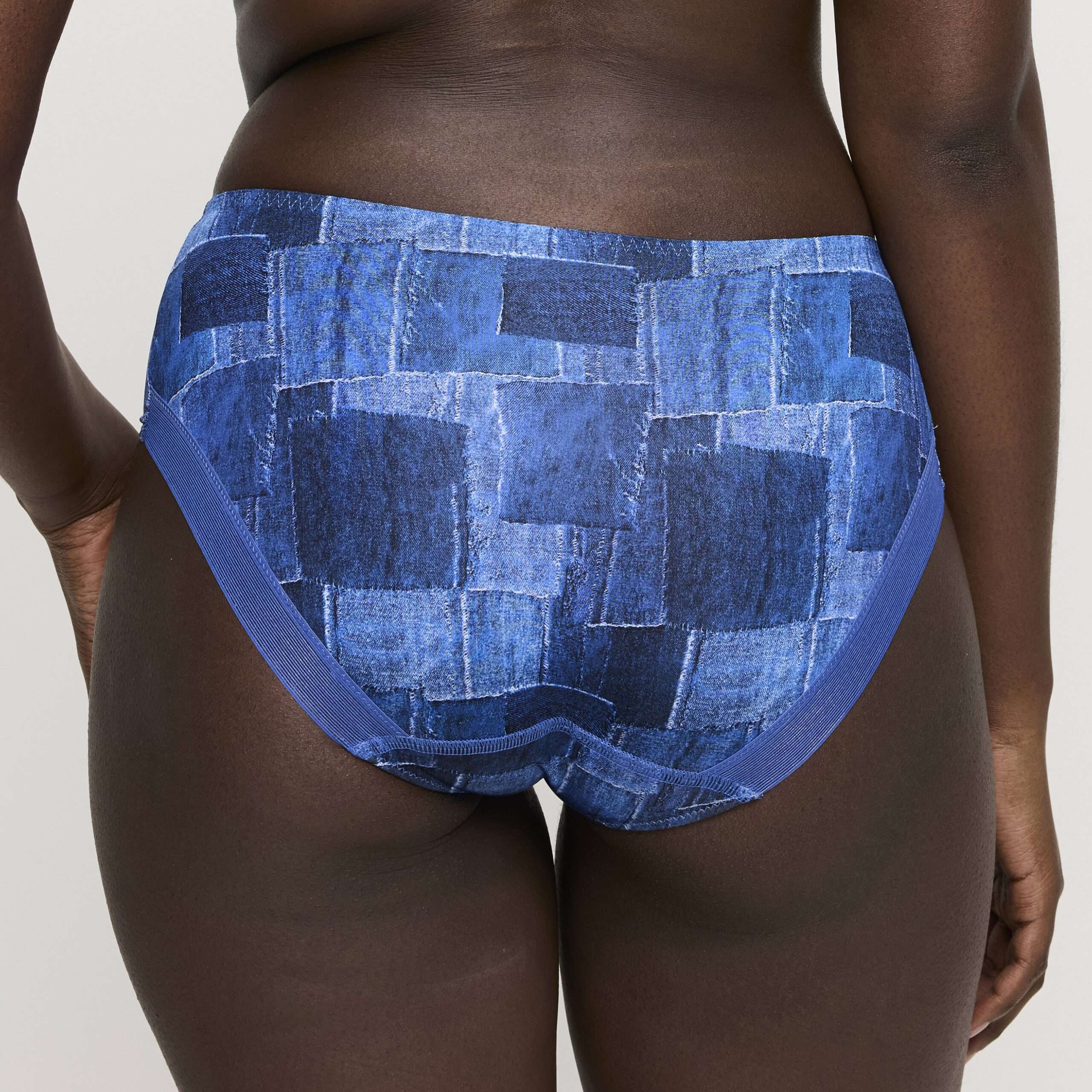 MAUNA Twill Blue tailleslip