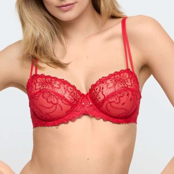 JANE true red balconette bh horizontale naad