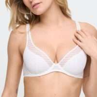 BASYL natuur plunge bh halve mousse cups BASYL natuur plunge bh halve mousse cups