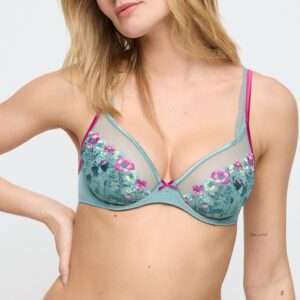 LIZELOT Bali Green plunge bh