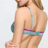 LIZELOT Bali Green balconette bh verticale naad LIZELOT Bali Green balconette bh verticale naad