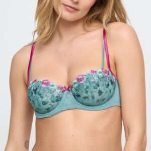 LIZELOT Bali Green balconette bh verticale naad