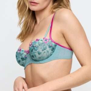 LIZELOT Bali Green balconette bh verticale naad