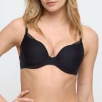 MILAO zwart voorgevormde bh - hartvorm MILAO zwart voorgevormde bh - hartvorm