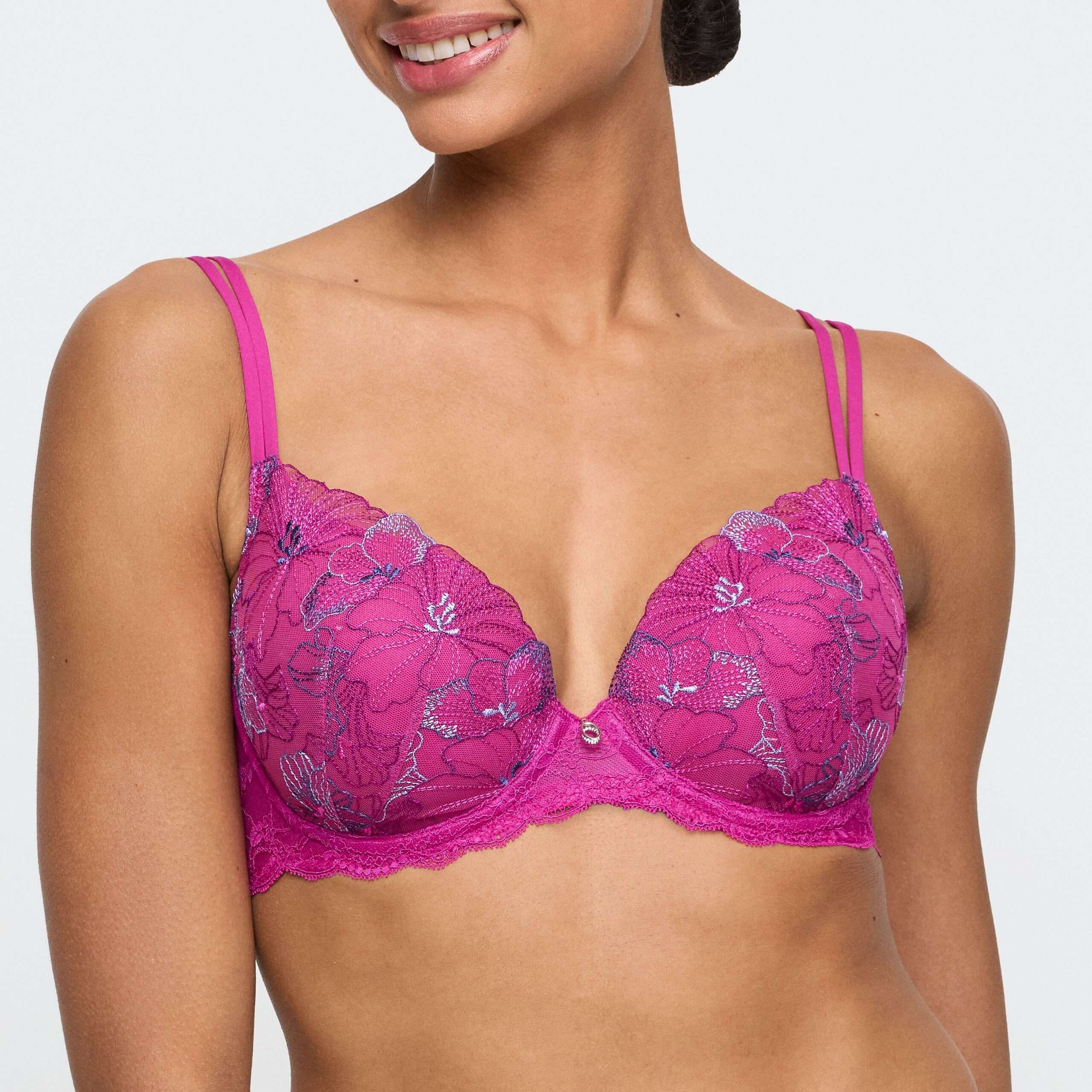 NOEMY Fuchsia Fiesta voorgevormde bh - hartvorm