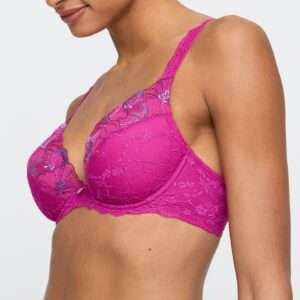 NOEMY Fuchsia Fiesta push-up bh uitneembare pads