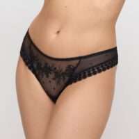 ANNAELLE zwart string