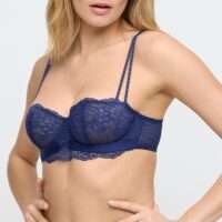 MUSEA saffier blauw balconette bh verticale naad