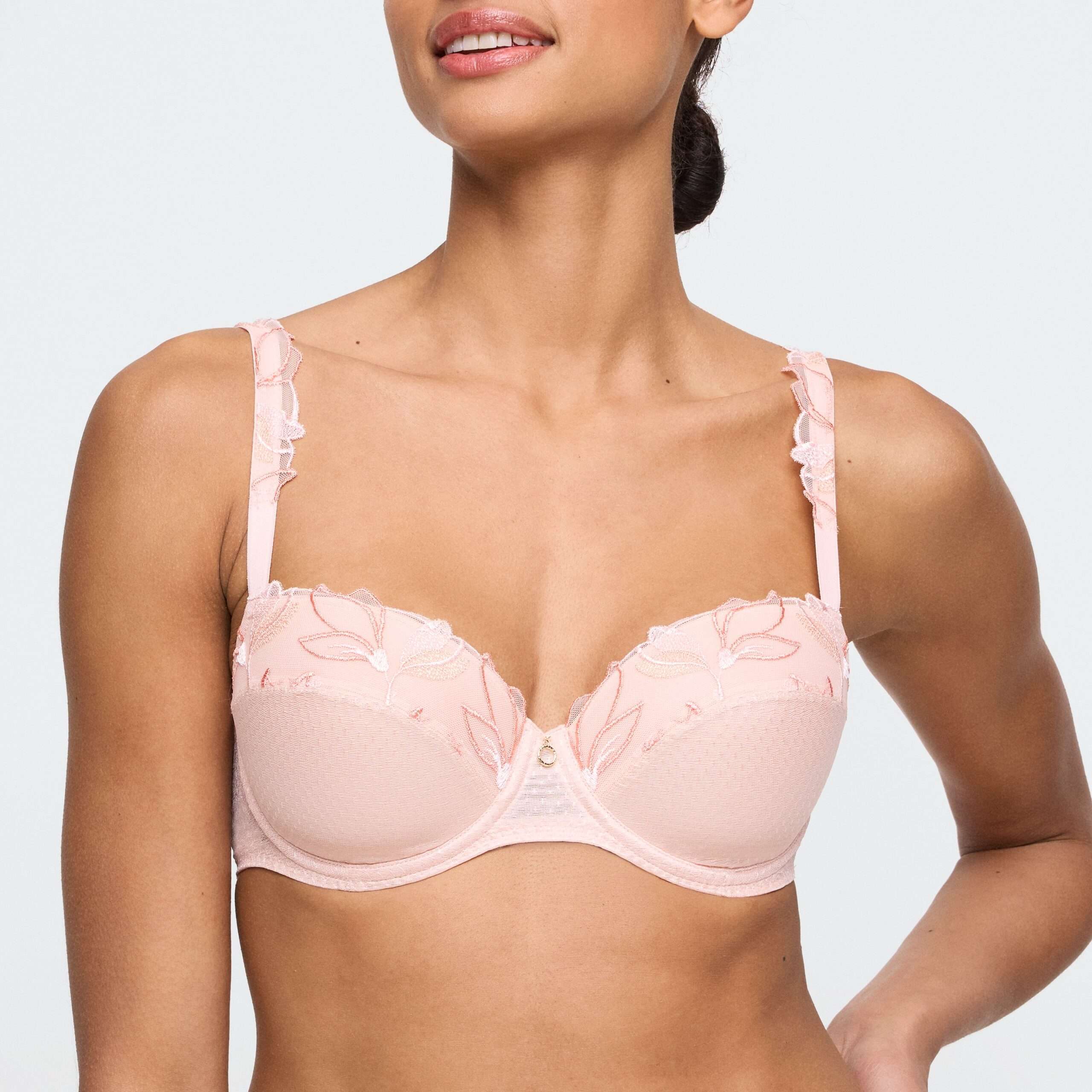 LOISH pearly pink voorgevormde balconette bh