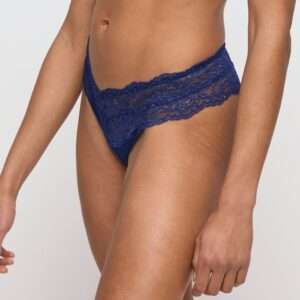 MUSEA saffier blauw string