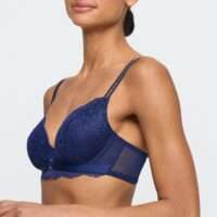 MUSEA saffier blauw voorgevormde bh - hartvorm