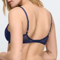 MUSEA saffier blauw push-up bh uitneembare pads
