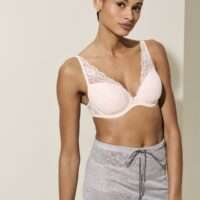 CYRILE crystal pink voorgevormde plunge bh CYRILE crystal pink voorgevormde plunge bh