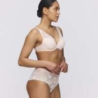 CYRILE crystal pink voorgevormde plunge bh CYRILE crystal pink voorgevormde plunge bh