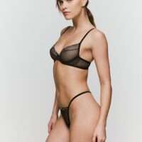 CHAIKA Zwart string short CHAIKA Zwart string short