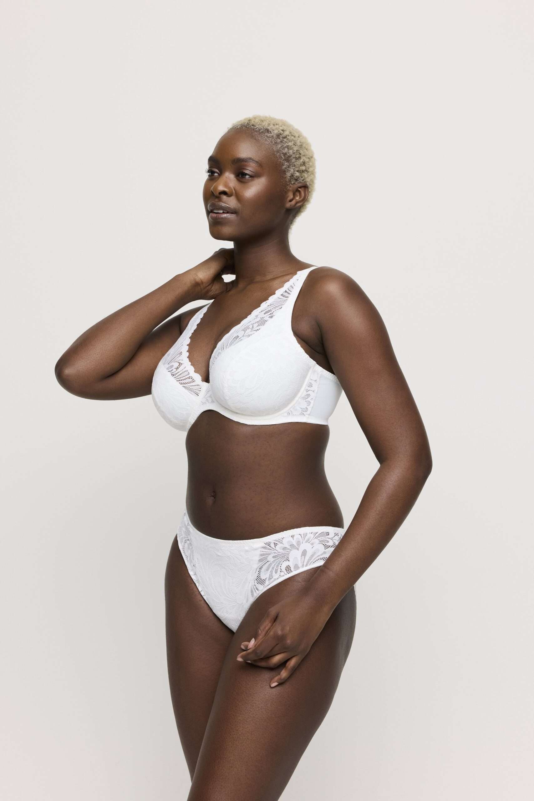 RUPI natuur plunge bh halve mousse cups