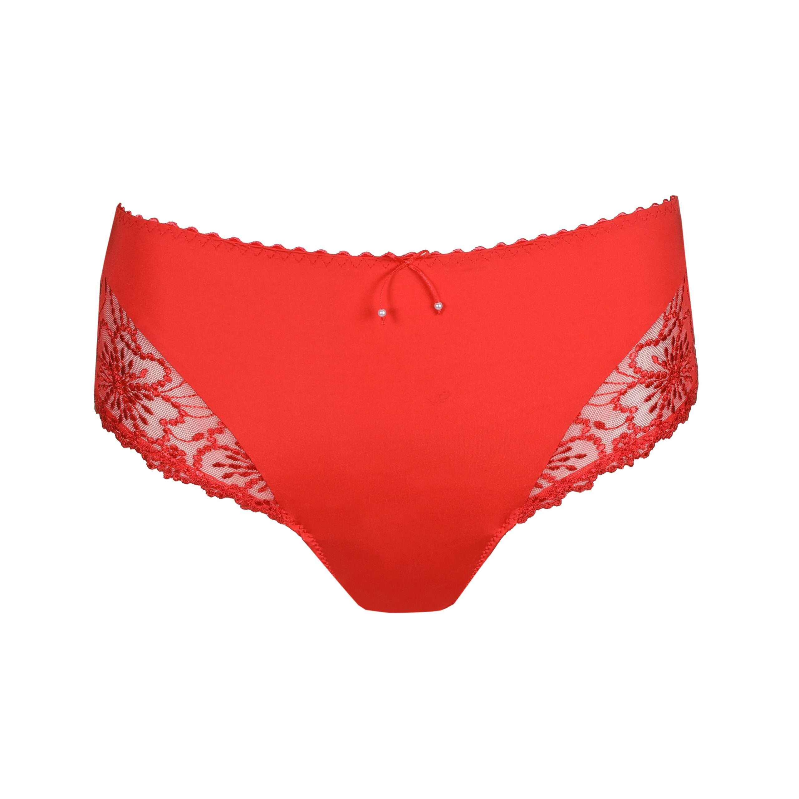JANE true red tailleslip
