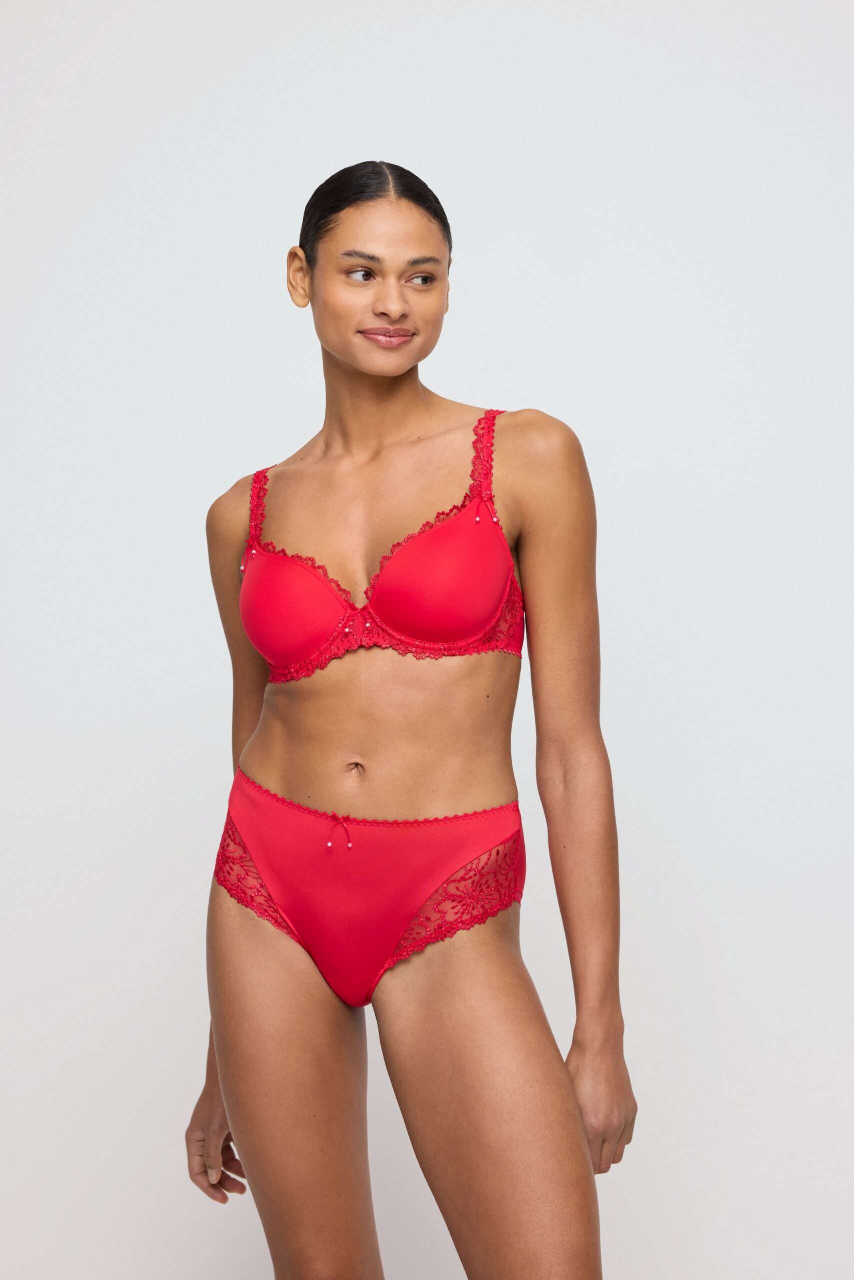 JANE true red tailleslip
