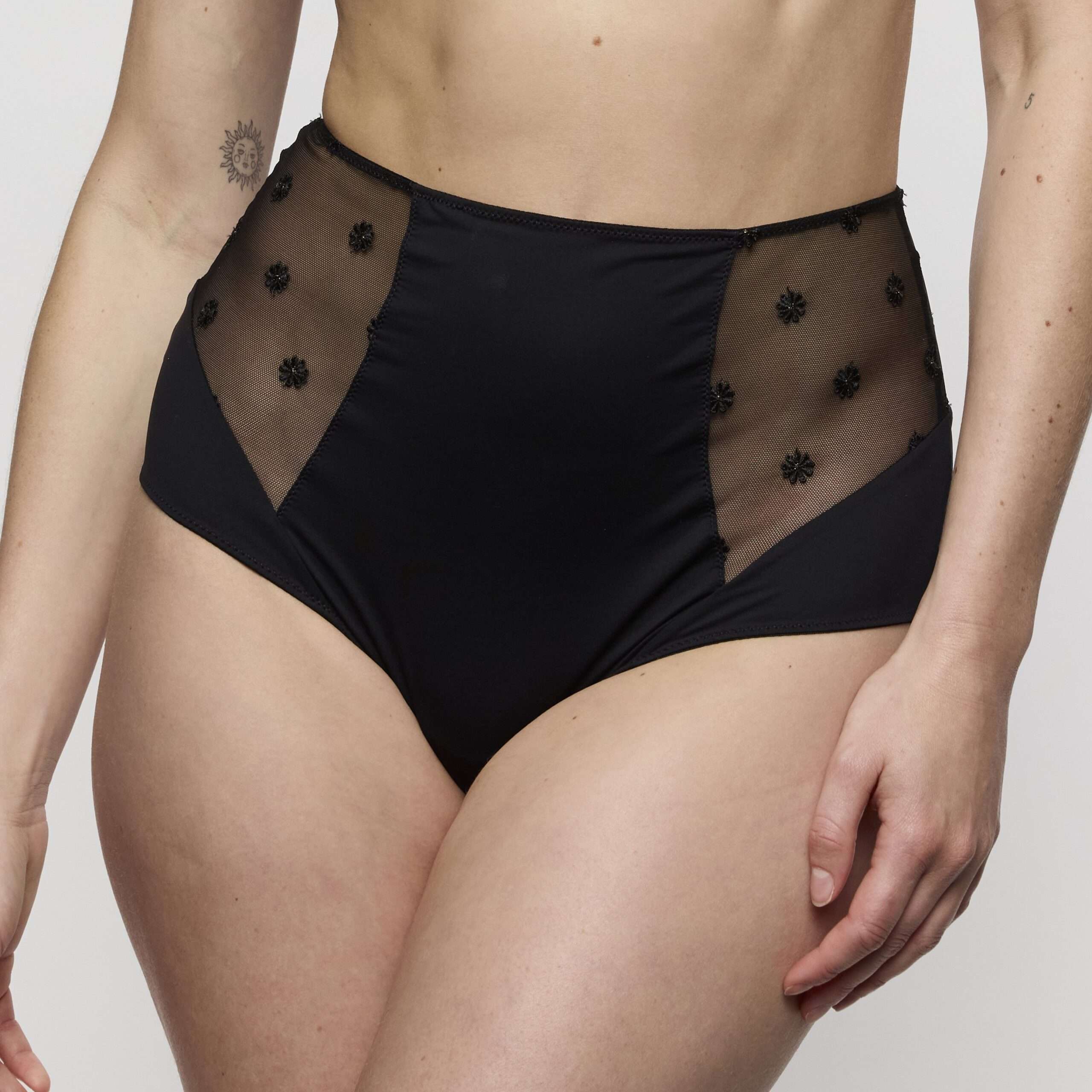 DAISY zwart tailleslip DAISY zwart tailleslip