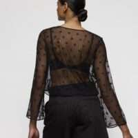 DAISY zwart topje zonder cups