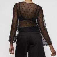 DAISY zwart topje zonder cups