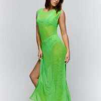 SHA neon badmode lange jurk