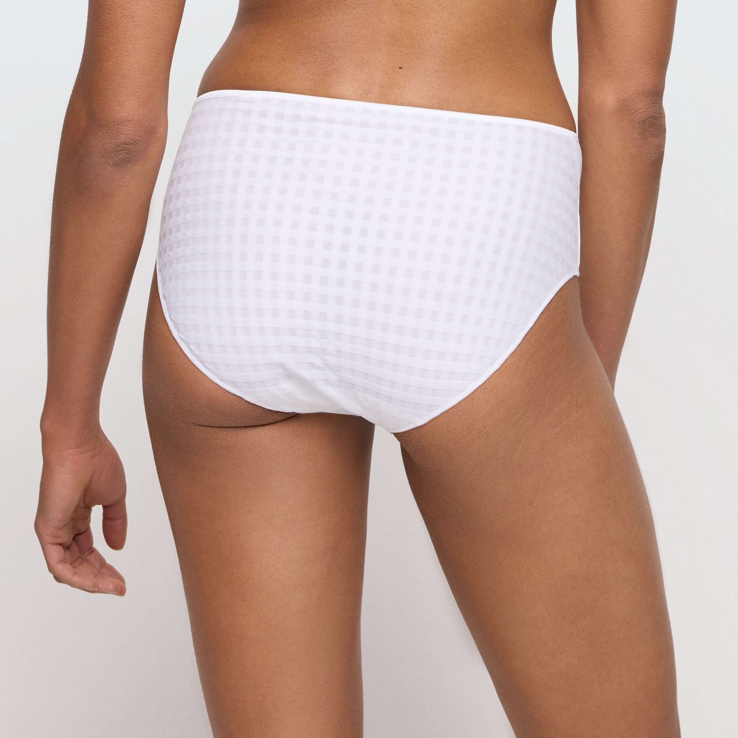 AVERO wit tailleslip