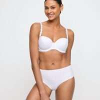 AVERO wit tailleslip