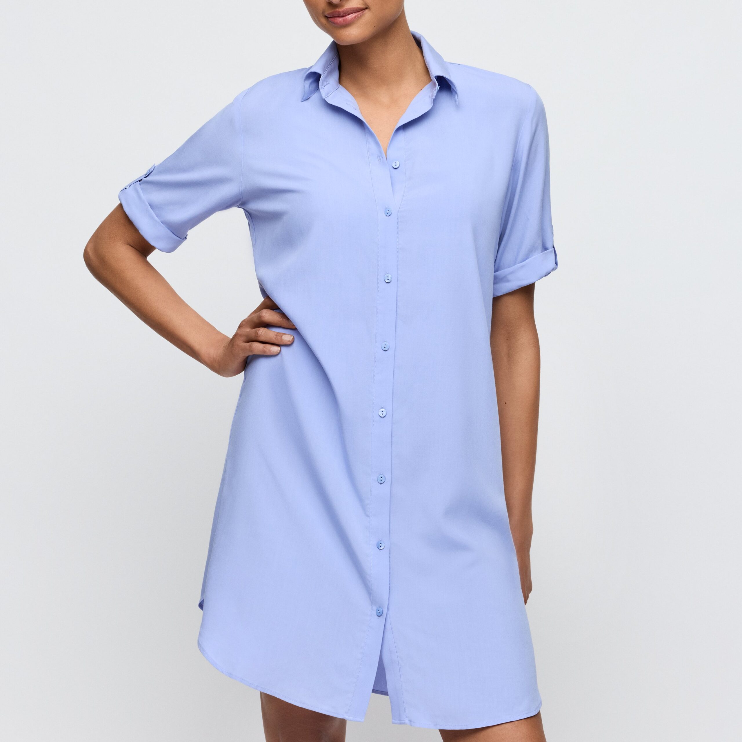 TINJIS Sparkling dusk badmode kort jurkje