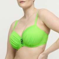 PILON Neon Lime voorgevormde balconette bikini PILON Neon Lime voorgevormde balconette bikini