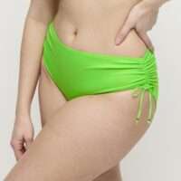 PILON Neon Lime bikini tailleslip met koordjes