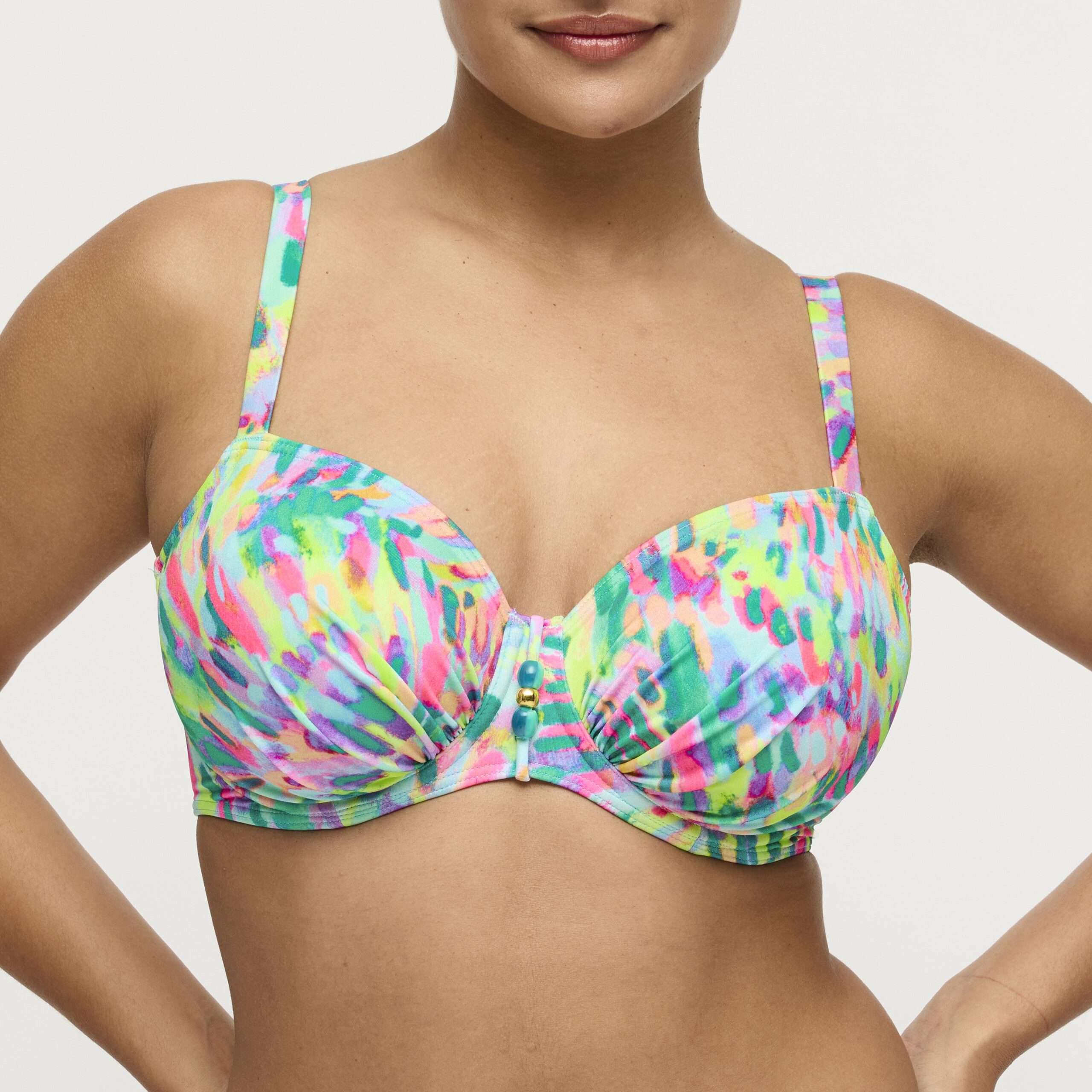 DOUALA Impressionist Summer volle cup bikinitop DOUALA Impressionist Summer volle cup bikinitop