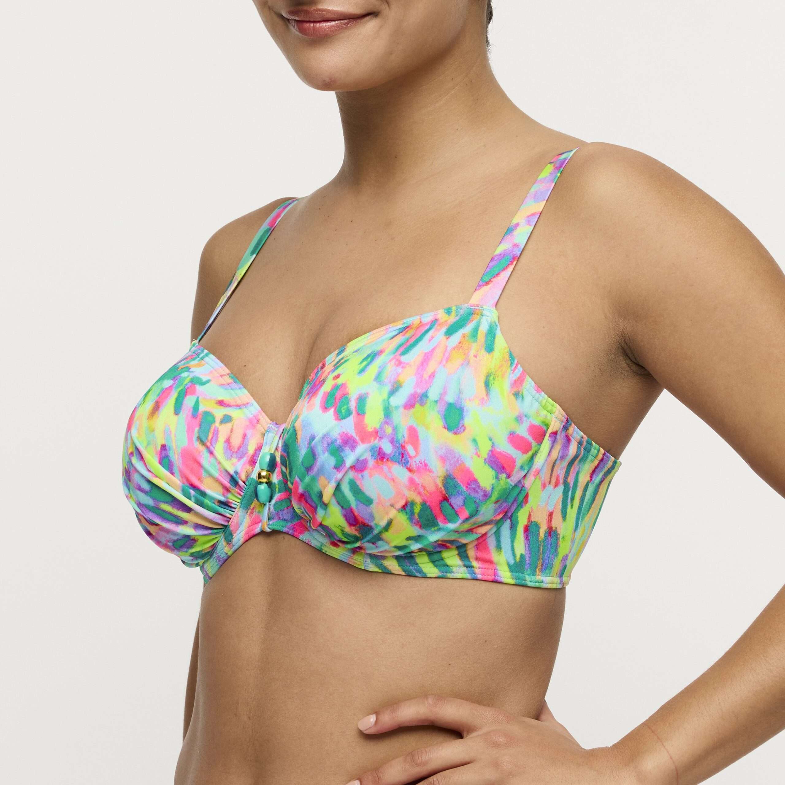 DOUALA Impressionist Summer volle cup bikinitop DOUALA Impressionist Summer volle cup bikinitop