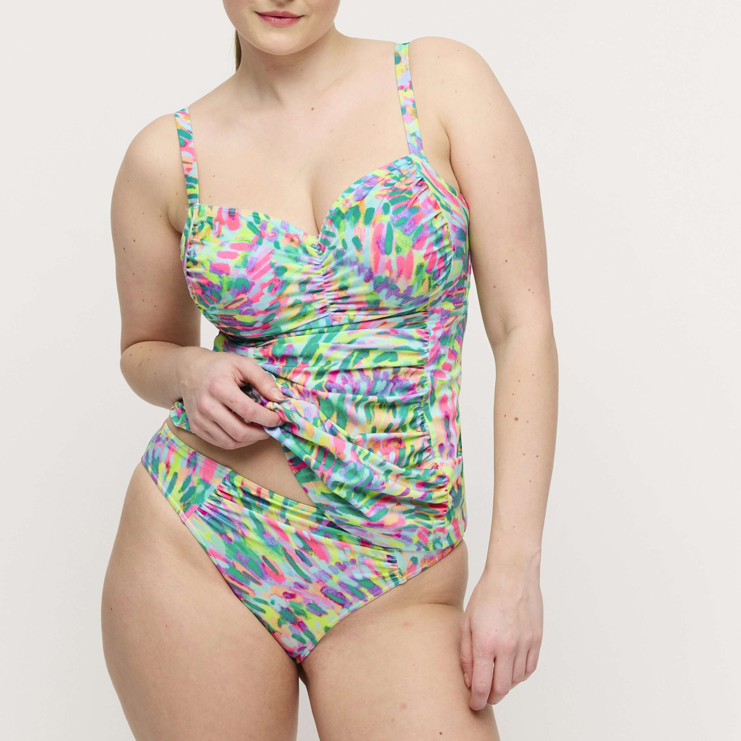 DOUALA Impressionist Summer volle cup tankini DOUALA Impressionist Summer volle cup tankini
