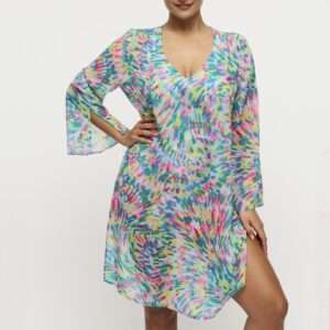 DOUALA Impressionist Summer badmode caftan
