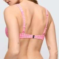 MARY LYNN Rose Gingham volle cup bikinitop