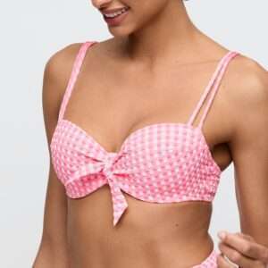 MARY LYNN Rose Gingham voorgevormde balconette bikini